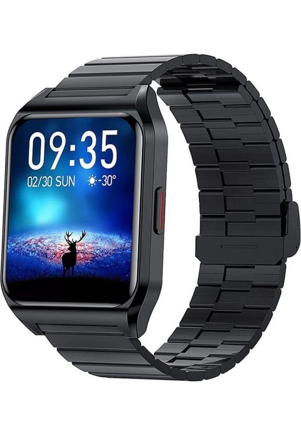 Smartwatch Rubicon E89 Czarny (RNCE89). Rodzaj zegarka: smartwatch. Kolor: czarny