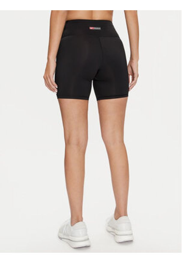Reebok Szorty sportowe Lux Bold Blike 100075384 Czarny Slim Fit. Kolor: czarny. Materiał: syntetyk