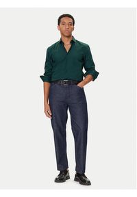Hugo - HUGO Koszula Kenno 50289499 Zielony Slim Fit. Kolor: zielony. Materiał: bawełna #3