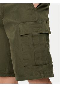 Jack & Jones - Jack&Jones Szorty materiałowe Jpstcole 12248685 Khaki Regular Fit. Kolor: brązowy. Materiał: bawełna #8