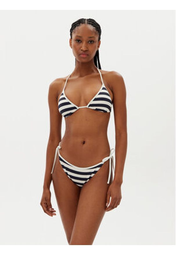 TOMMY HILFIGER - Tommy Hilfiger Góra od bikini UW0UW05901 Granatowy. Kolor: niebieski. Materiał: syntetyk