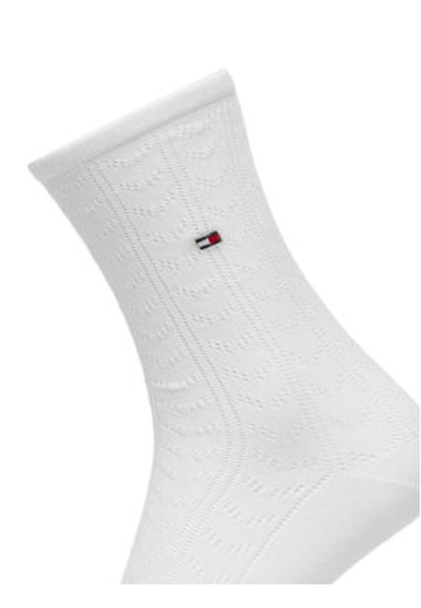 TOMMY HILFIGER - Tommy Hilfiger Skarpety długie 701238849 Biały. Kolor: biały. Materiał: syntetyk