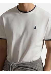 Polo Ralph Lauren T-Shirt 710963492002 Biały Regular Fit. Typ kołnierza: polo. Kolor: biały. Materiał: bawełna #4