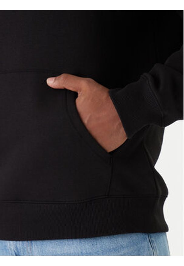 Tommy Jeans Bluza DM0DM20742 Czarny Regular Fit. Kolor: czarny. Materiał: bawełna