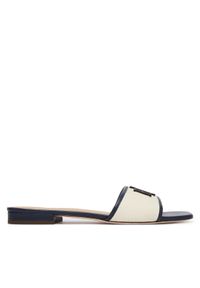 Lauren Ralph Lauren - LAUREN RALPH LAUREN Klapki Everley Sld2 802P04395001 Écru. Materiał: materiał #1