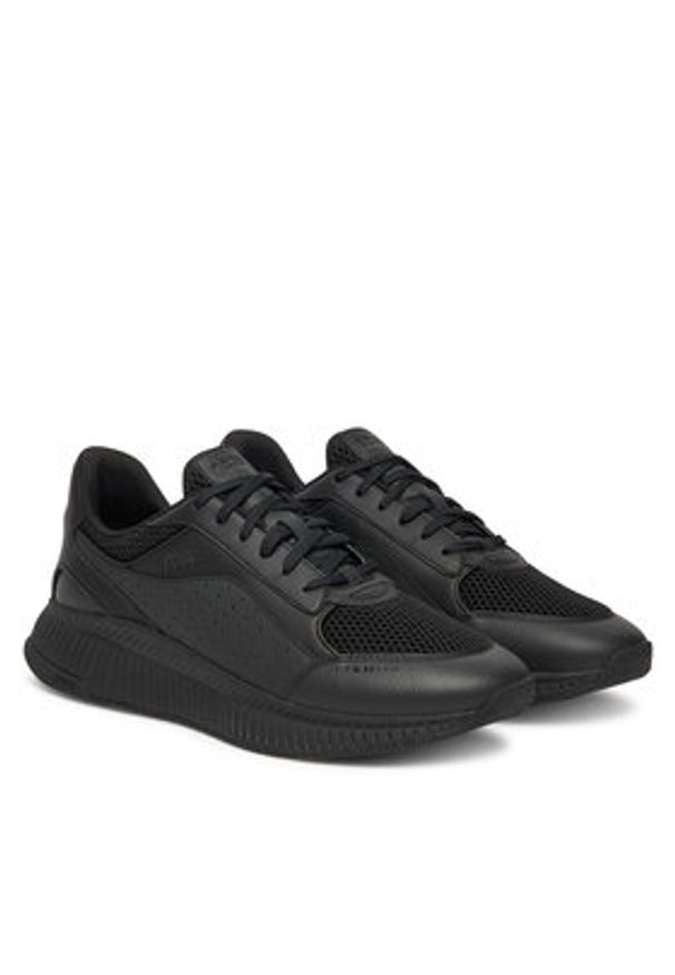 BOSS Sneakersy TTNM EVO 50548717 Czarny. Kolor: czarny. Materiał: skóra