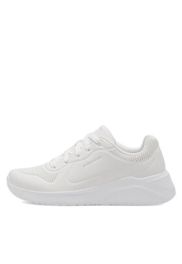 skechers - Skechers Sneakersy Uno Lite 8750063 WHT Biały. Kolor: biały. Materiał: syntetyk