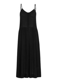 Freequent Sukienka z wiskozy Mille Czarny female czarny XXL (46). Kolor: czarny. Materiał: wiskoza. Długość rękawa: na ramiączkach #1