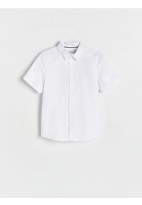 Reserved - Koszula regular fit - biały. Kolor: biały. Materiał: bawełna #1