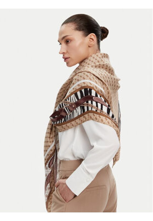 Guess Chusta AW5302 SIL03 Beżowy. Kolor: beżowy. Materiał: materiał, poliester