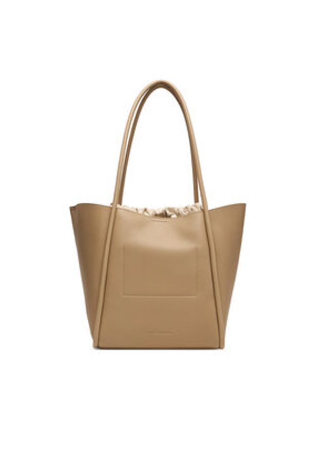 Karl Lagerfeld - KARL LAGERFELD Torebka B2W30051 Beżowy. Kolor: beżowy. Materiał: skórzane