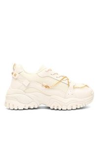 DeeZee Sneakersy TS5237-01 Beżowy. Kolor: beżowy. Materiał: materiał #3
