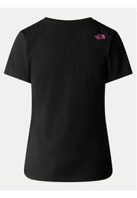 The North Face T-Shirt Easy NF0A87N6 Czarny Regular Fit. Kolor: czarny. Materiał: bawełna #3