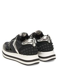 Voile Blanche Sneakersy Merry S. 2019126-06 Czarny. Kolor: czarny. Materiał: lakier, skóra #3