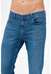 7 FOR ALL MANKIND Niebieskie jeansy męskie, Rozmiar 38. Kolor: niebieski #6