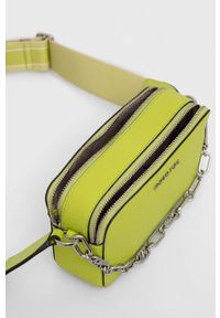 MICHAEL Michael Kors torebka skórzana kolor zielony. Kolor: zielony. Materiał: skórzane #6