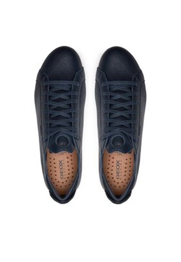 Geox Sneakersy U Aerantis U357FA 00046 C0045 Granatowy. Kolor: niebieski. Materiał: skóra