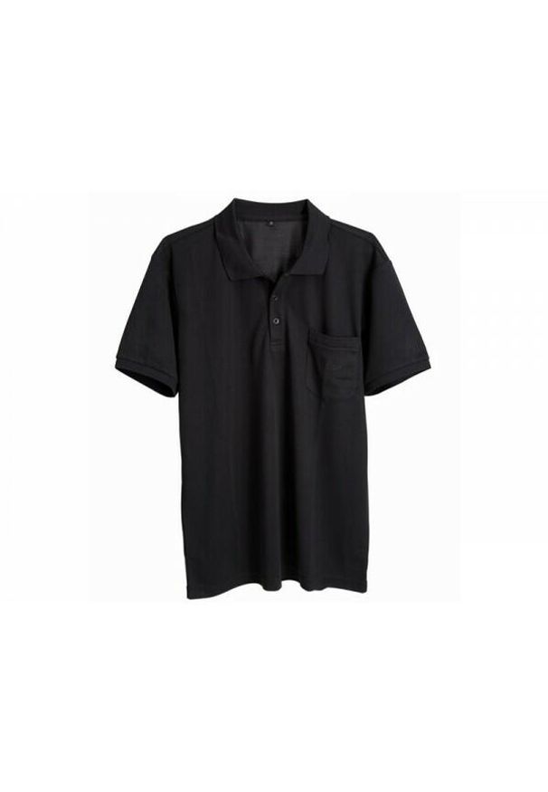 JUCAD - Polo JuCad. Typ kołnierza: polo. Kolor: czarny. Styl: sportowy