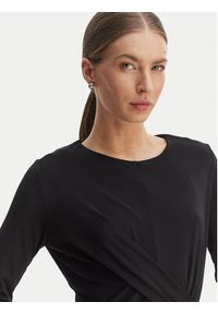 Rinascimento Bluzka CFC0127695003 Czarny Slim Fit. Kolor: czarny. Materiał: syntetyk #3