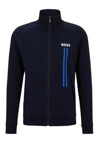 BOSS - Boss Bluza Authentic 50491243 Granatowy Regular Fit. Kolor: niebieski. Materiał: bawełna #6
