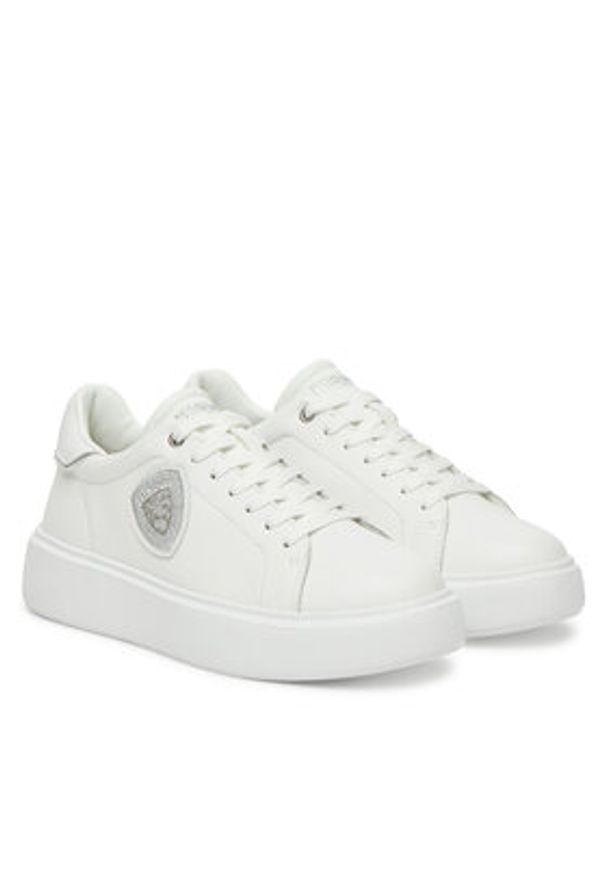 Blauer Sneakersy S5VENUS01 Biały. Kolor: biały. Materiał: skóra