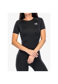 Koszulka treningowa damska Under Armour HeatGear Authentics Compression. Kolor: czarny