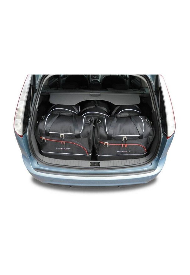 KJUST - Torby Do Bagażnika Ford Focus Kombi 2004-2011 5Szt Kjust. Kolor: czarny. Styl: sportowy