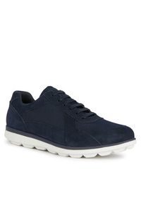 Geox Sneakersy U Spherica Ec12 U45GRA 02211 C4002 Granatowy. Kolor: niebieski. Materiał: skóra, zamsz #5
