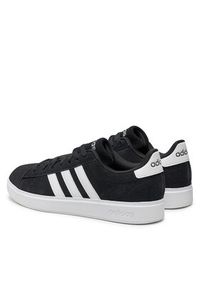 Adidas - adidas Sneakersy Grand Court 2.0 ID2963 Czarny. Kolor: czarny. Materiał: zamsz, skóra