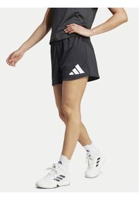 Adidas - adidas Szorty sportowe Train Essentials Big Logo JG8685 Czarny Regular Fit. Kolor: czarny. Materiał: syntetyk