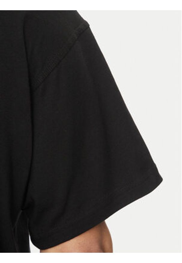 Adidas - adidas T-Shirt Trefoil Essentials JD0349 Czarny Oversize. Kolor: czarny. Materiał: bawełna