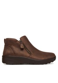 skechers - Botki Skechers. Kolor: brązowy