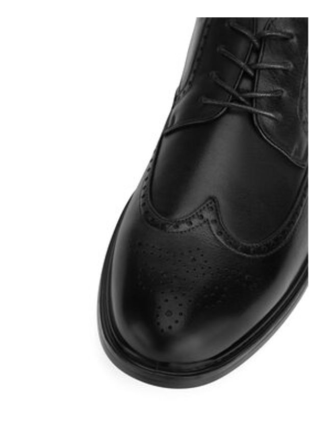 Sergio Bardi Półbuty MF1651-1Z Czarny. Kolor: czarny. Materiał: skóra