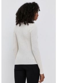 Miss Sixty Sweter wełniany damski kolor kremowy. Kolor: beżowy. Materiał: wełna. Długość rękawa: długi rękaw. Długość: krótkie #5