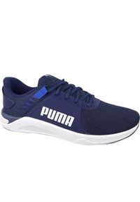 Buty do chodzenia męskie Puma Ftr Connect. Zapięcie: sznurówki. Kolor: niebieski, wielokolorowy. Materiał: tkanina, materiał. Szerokość cholewki: normalna. Sport: turystyka piesza