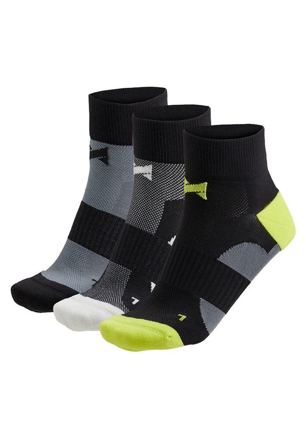 XTREME - Skarpetki rowerowe do kostki — uniseks — 6 szt. — czarne. Kolor: czarny. Materiał: poliamid, elastan. Sport: kolarstwo