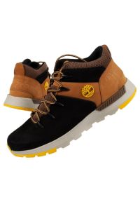 Buty Timberland Sprint Trekker M TB0A5YHK015 brązowe. Zapięcie: sznurówki. Kolor: brązowy. Materiał: nubuk, tworzywo sztuczne, materiał, guma, tkanina, skóra. Szerokość cholewki: normalna. Sport: bieganie