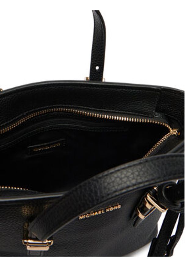 MICHAEL Michael Kors Torebka 32S6GQNC1L Czarny. Kolor: czarny. Materiał: skórzane