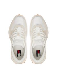 Tommy Jeans Sneakersy Tjw Cleated Runner EN0EN02788 Biały. Kolor: biały. Materiał: zamsz, skóra #2