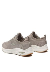 skechers - Skechers Sneakersy Waveport 232301/TPE Szary. Kolor: szary. Materiał: materiał