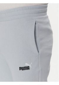 Puma Spodnie dresowe Ess 684714 Błękitny Regular Fit. Kolor: niebieski. Materiał: bawełna #4
