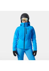 Damska kurtka narciarska Helly Hansen Alphelia. Kolor: niebieski. Sezon: zima. Sport: narciarstwo #1