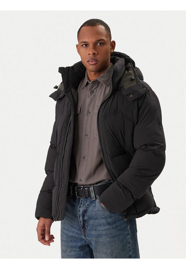 G-Star RAW - G-Star Raw Kurtka zimowa G Whistler D26885-D518 Czarny Regular Fit. Kolor: czarny. Materiał: syntetyk. Sezon: zima