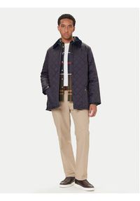 Barbour Kurtka przejściowa MQU0001NY91 Granatowy Regular Fit. Kolor: niebieski. Materiał: syntetyk #6