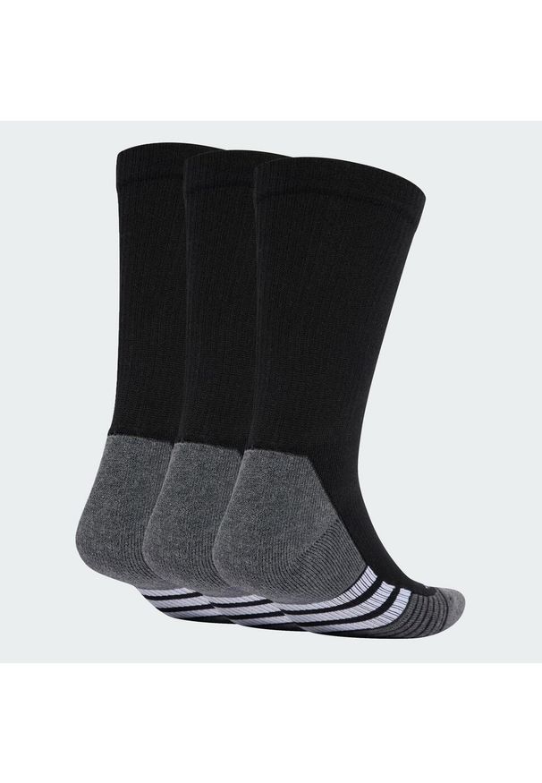 Adidas - Skarpety Performance CLIMACOOL Cushioned Crew 3 Pairs. Kolor: biały, czarny, wielokolorowy. Materiał: materiał. Technologia: ClimaCool (Adidas). Sport: fitness