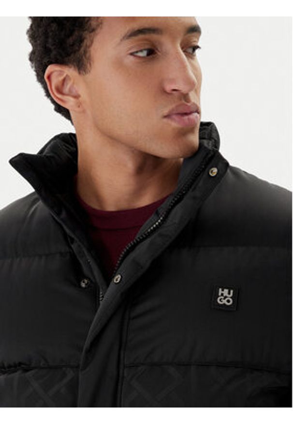 Hugo - HUGO Kurtka zimowa Balto2541 50549096 Czarny Regular Fit. Kolor: czarny. Materiał: syntetyk. Sezon: zima