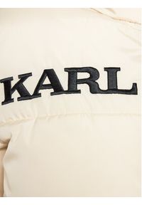 Karl Kani Kurtka puchowa Retro Essentials 6176620 Écru Regular Fit. Materiał: puch, syntetyk. Styl: retro