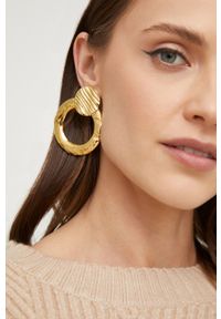 Answear Lab kolczyki. Kolor: złoty #5