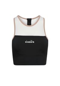 Diadora - Top damski DIADORA L. SNUG CROP TOP BE ONE. Kolor: czarny