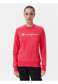 Champion Bluza 117752 Różowy Regular Fit. Kolor: różowy. Materiał: bawełna